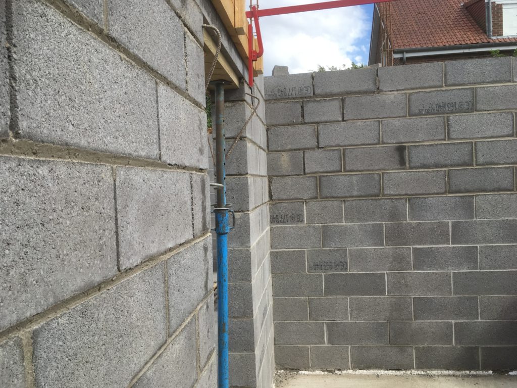 mur parpaing